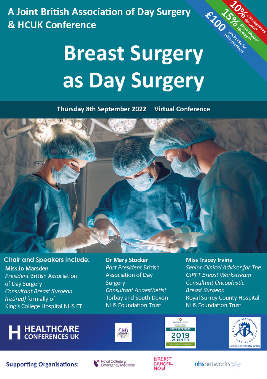 Breast Surgery as Day Surgery