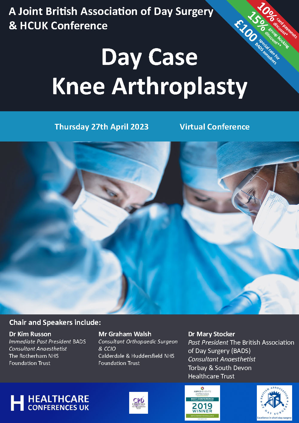 Day Case Knee Arthroplasty