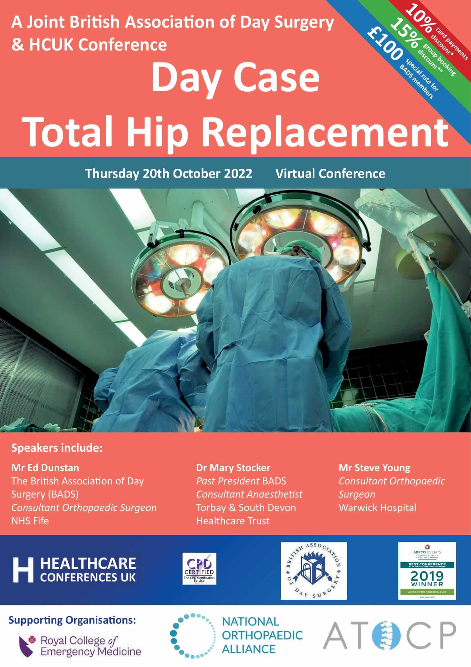 Day Case Total Hip Replacement